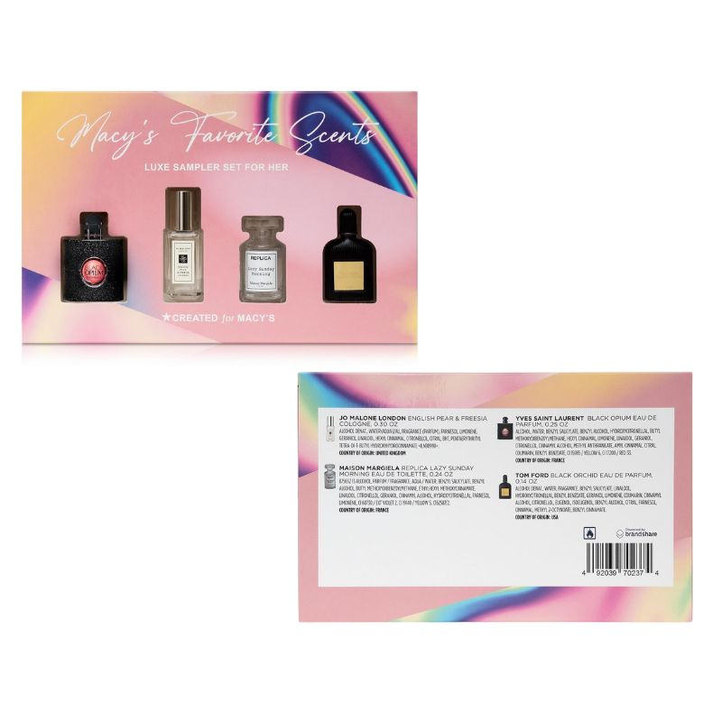 Set Macy's Favorite Scents LUXE SAMPLER Set For Her